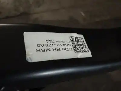 Автозапчастина б/у задня вісь для kia ceed (cd) 1.0 t-gdi посилання на oem iam 55410j7aa0  