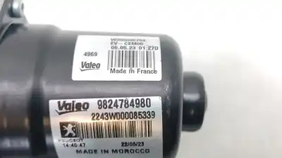 Автозапчасти б/у мотор переднего стеклоочистителя за peugeot 2008 ii (ud_, us_, uy_, uk_) 1.2 puretech 130 ссылки oem iam 9824784980 w000096769 2243w000085339 