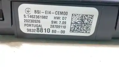 Автозапчасти б/у блок управления бси за peugeot 2008 ii (ud_, us_, uy_, uk_) 1.2 puretech 130 ссылки oem iam 1681475880 1462361982 28709110 20230526 9832881080