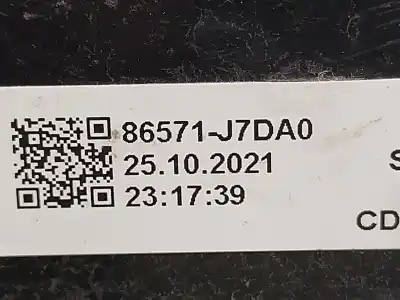 Автозапчасти б/у усиление переднего бампера за kia ceed (cd) 1.0 t-gdi ссылки oem iam 86571j7da0  