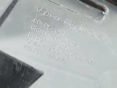 Автозапчастина б/у передня решіта для kia ceed (cd) 1.0 t-gdi посилання на oem iam 86351j7db0  86350j7db0