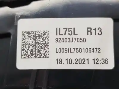 Автозапчастина б/у внутрішній лівий задній ліхар для kia ceed (cd) 1.0 t-gdi посилання на oem iam 92403j7050  j792411200