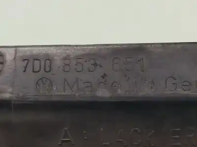 Pezzo di ricambio per auto di seconda mano griglia anteriore per volkswagen transporter iv autobús (70b, 70c, 7db, 7dk, 70j, 70k, 7dc, 7 2.5 tdi riferimenti oem iam 7d0853651  