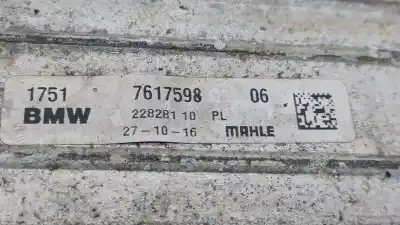 Автозапчастина б/у інтеркулер для bmw 2 active tourer (f45) 220 d посилання на oem iam 17517617598 22828110 