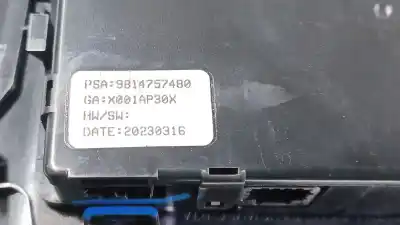 Автозапчастина б/у переднє салонне світло для peugeot 2008 ii (ud_, us_, uy_, uk_) 1.2 puretech 130 посилання на oem iam 9814757480  