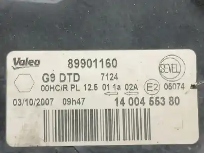 İkinci el araba yedek parçası sag far için citroen jumpy furgón 1.6 hdi 90 16v oem iam referansları 6206c5 89901160 1400455380
