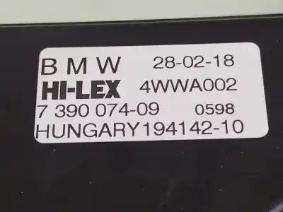 Second-hand car spare part passenger side right window regulator for mini mini countryman (f60) one oem iam references 51337390242 19414210 739007409