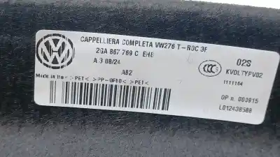 Автозапчастина б/у задній лоток для volkswagen t-roc (a11, d11) 1.0 tsi посилання на oem iam 2ga867769eeh8  2ga867769ceh8