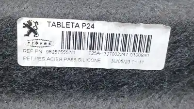 Автозапчастина б/у задній лоток для peugeot 2008 ii (ud_, us_, uy_, uk_) 1.2 puretech 130 посилання на oem iam 98257555zd t25a3270022470300930 