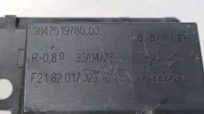 Автозапчастина б/у стійкість на нагревання для peugeot 2008 ii (ud_, us_, uy_, uk_) 1.2 puretech 130 посилання на oem iam 9840566680  9847019780