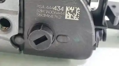 Автозапчастина б/у замок заднього правого дверя для peugeot 2008 ii (ud_, us_, uy_, uk_) 1.2 puretech 130 посилання на oem iam 9844443480  444434