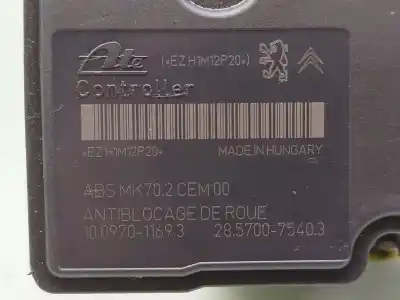 Peça sobressalente para automóvel em segunda mão abs por citroen c3 ii (sc_) 1.4 vti 95 referências oem iam 4541sa 10020702074 9675099980