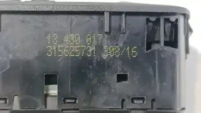 Peça sobressalente para automóvel em segunda mão botão / interruptor elevador vidro dianteiro esquerdo por opel corsa e (x15) 1.3 cdti (08, 68) referências oem iam  315625731 13430017