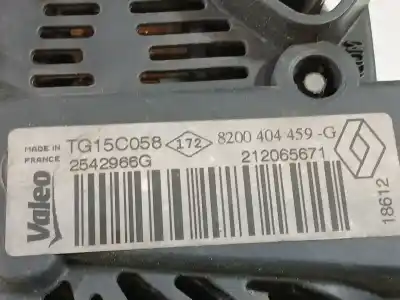 Автозапчастина б/у генератор для opel vivaro a furgón (x83) 2.0 cdti (f7) посилання на oem iam 1689802080 tg15c058 8200404459