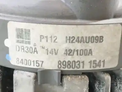 Автозапчастина б/у генератор для opel astra h (a04) 1.7 cdti (l48) посилання на oem iam 98031154 28-5708 8400157. 8980311541