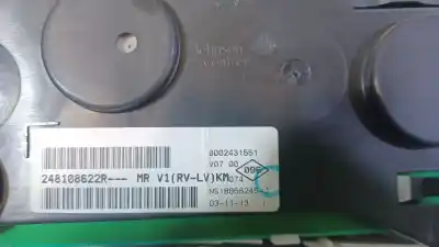 Автозапчастина б/у панель інструментів для dacia dokker express furgoneta/monovolumen 1.5 dci 75 / blue dci 75 (fejw, feah) посилання на oem iam 248108622r ns18866245j 