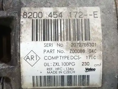 Автозапчасти б/у компрессор кондиционера воздуха за opel vivaro a furgón (x83) 2.0 cdti (f7) ссылки oem iam 8200454172  