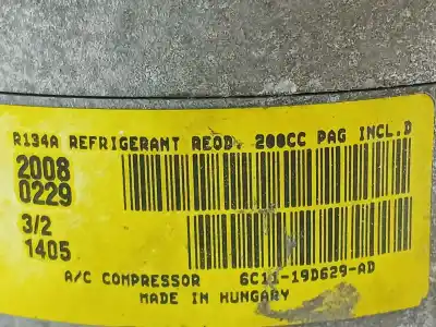 Second-hand car spare part air conditioning compressor for ford transit autobús (fd_ _, fb_ _, fs_ _, fz_ _, fc_ _) 2.2 tdci oem iam references 1421334  6c1119d629ad