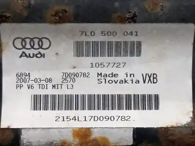 Second-hand car spare part rear axle for audi q7 (4lb) 3.0 tdi quattro oem iam references 7l0500041 7d090782 2154l17d090782 1057727