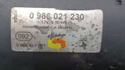 Second-hand car spare part starter motor for bmw 3 touring (e91) 320 d oem iam references 12417798035  0986021230