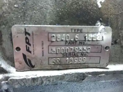 Автозапчасти б/у коробка передач за iveco daily iv caja/chasis 50c15 ссылки oem iam 500019552 2840612e2 8872520fpc 6r13999