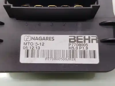 Peça sobressalente para automóvel em segunda mão resistência sofagem chauffage por citroen ds5 2.0 hdi 165 referências oem iam 7708005  