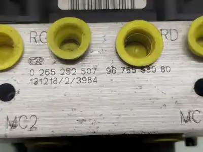 Peça sobressalente para automóvel em segunda mão abs por citroen ds5 2.0 hdi 165 referências oem iam 9678558080  0265252507