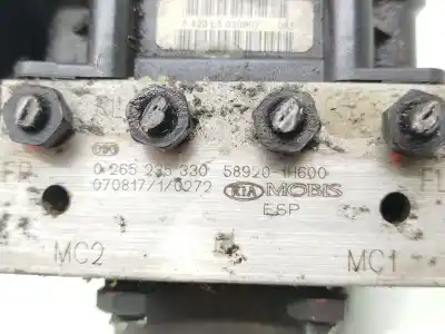 Pezzo di ricambio per auto di seconda mano abs per kia cee'd sw (ed) 1.6 crdi 90 riferimenti oem iam 589201h6b0 0265235330 589201h600