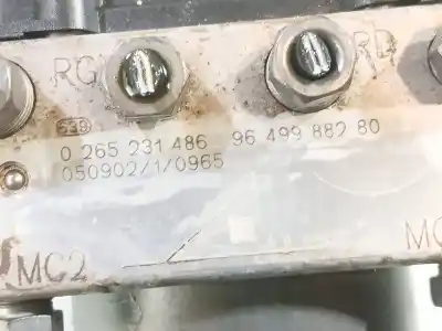 Peça sobressalente para automóvel em segunda mão abs por citroen c4 i (lc_) 1.6 16v referências oem iam  9659457180 87bhd52450965 0265231486 9649988280