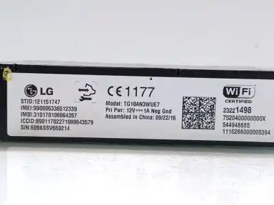 Second-hand car spare part electronic module for opel corsa e (x15) 1.3 cdti (08, 68) oem iam references 23221498 121151747 990006336512339 544948685