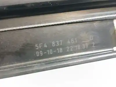 Second-hand car spare part driver left window regulator for seat leon (5f1) 1.5 tsi oem iam references  5f4837461d 