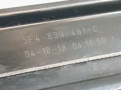 Peça sobressalente para automóvel em segunda mão elevador de vidros traseiro esquerdo por seat leon (5f1) 1.5 tsi referências oem iam  5f4839461c 