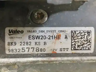 Peça sobressalente para automóvel em segunda mão motor de arranque por citroen c-elysee (dd_) 1.5 bluehdi 100 referências oem iam 9832577880 eswh2021he 