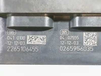 Pezzo di ricambio per auto di seconda mano abs per renault clio iv (bh_) 1.5 dci 90 riferimenti oem iam  476608428 2265106455 0265956035