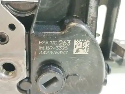 Second-hand car spare part rear right door lock for citroen c-elysee (dd_) 1.5 bluehdi 100 oem iam references  16943328 190263