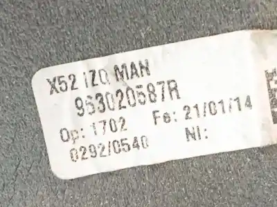 Peça sobressalente para automóvel em segunda mão espelho retrovisor esquerdo por dacia sandero ii 1.2 referências oem iam  963020587r 