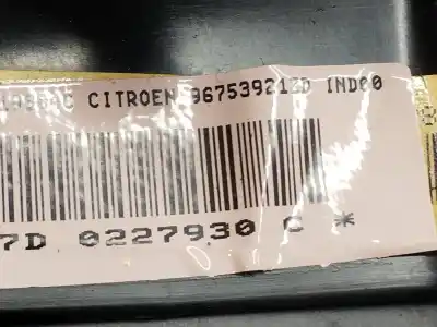 Pezzo di ricambio per auto di seconda mano kit airbag per citroen c-elysee (dd_) 1.5 bluehdi 100 riferimenti oem iam   