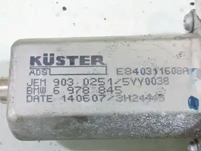 Pezzo di ricambio per auto di seconda mano motore alzacristalli anteriore sinistro per bmw 1 (e81) 118 d riferimenti oem iam  6978845 e840311608a