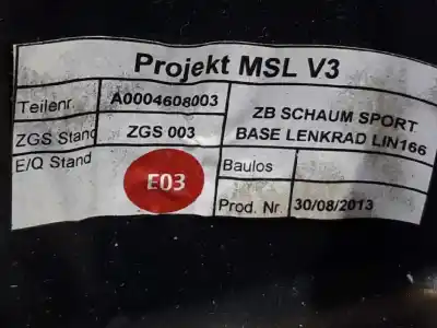Piesă de schimb auto la mâna a doua volan pentru mercedes-benz vito mixto (447) 109/111 cdi lang (447.703) referințe oem iam a0004608003  