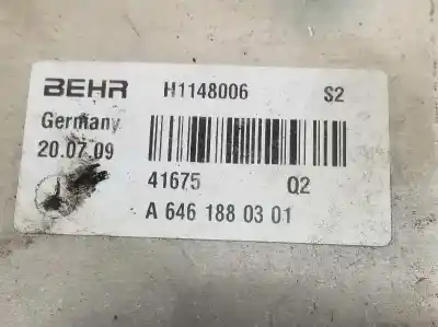 Автозапчасти б/у охладитель моторного масла за clase c clase c berlina 2.2 cdi ссылки oem iam a6461880301  h1148006