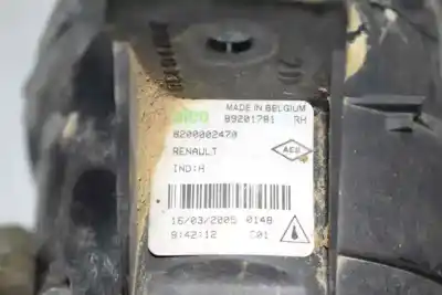 Автозапчасти б/у правая противотуманная фара за renault vel satis (bj0_) 3.0 dci (bj0j, bj0n) ссылки oem iam 8200002470  89201781