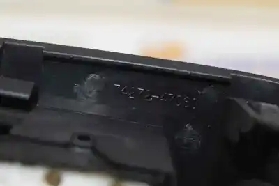 Pezzo di ricambio per auto di seconda mano comandi alzacristalli posteriore sinistro per toyota prius (zvw30) 1.8 73kw riferimenti oem iam 7427247060  7427247060