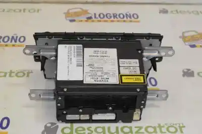 Pezzo di ricambio per auto di seconda mano impianto audio / radio cd per toyota prius (zvw30) 1.8 73kw riferimenti oem iam 8612047331  8612047331