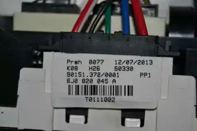 Автозапчасти б/у климат-контроль за seat ibiza iv (6j5, 6p1) 1.6 tdi ссылки oem iam 6j0820045a  90151.372