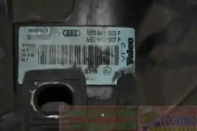 Peça sobressalente para automóvel em segunda mão farol / farolim esquerdo por audi a6 berlina (4b2) 2.5 v6 24v tdi referências oem iam 8e0941003f  8e0941003f
