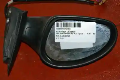 Peça sobressalente para automóvel em segunda mão espelho retrovisor esquerdo por seat ibiza (6l1) 1.6 16v referências oem iam 6l1857507aa