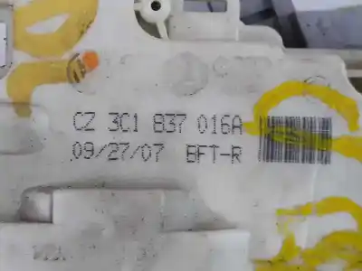 Автозапчастина б/у замок передній праві двері для volkswagen passat variant 2.0 tdi посилання на oem iam 3c1837016a  3c1837016b