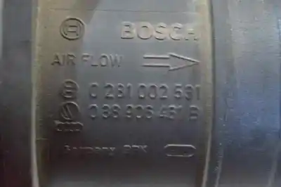Second-hand car spare part flowmeter for volkswagen passat variant (3c5) 1.9 tdi oem iam references 0281002531  038906461b