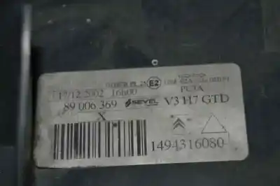 Peça sobressalente para automóvel em segunda mão farol / farolim esquerdo por citroen c8 2.0 hdi cat (rhz / dw10ated) referências oem iam 1494316080  620815