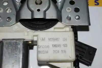 Автозапчастина б/у передні вікний вмикач для opel vectra c (z02) 2.2 dti 16v (f69) посилання на oem iam 9178987  9178987